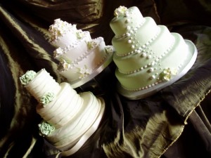 Individual Mini Wedding Cakes
