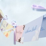 Pretty Escort Card Garland