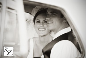 Bride and Groom leaving Wedding Bride and Groom leaving Wedding