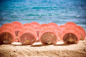 Michelle Rago Seashell escort cards